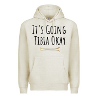 Oatmeal Heather anatomy Premium Hoodie - linhVisuals