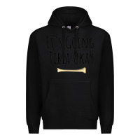 Black anatomy Premium Hoodie - linhVisuals