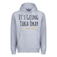 Heather Grey anatomy Premium Hoodie - linhVisuals
