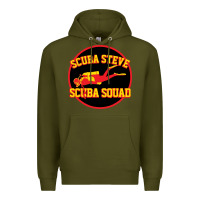 Army Green scuba steve Premium Hoodie - linhVisuals