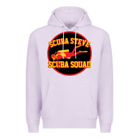 Lilac scuba steve Premium Hoodie - linhVisuals