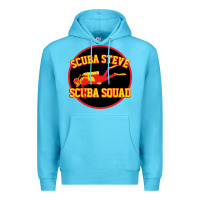 Ocean Blue scuba steve Premium Hoodie - linhVisuals
