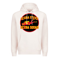 Pale Pink scuba steve Premium Hoodie - linhVisuals