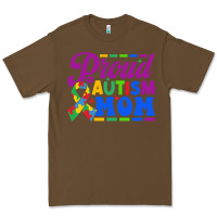 Cacao Proud Autism Mom Premium Tee - CowhideDigitalArt
