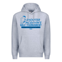 Heather Grey shooter mcgavin's golf tournament Premium Hoodie - linhVisuals
