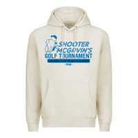 Oatmeal Heather shooter mcgavin's golf tournament Premium Hoodie - linhVisuals