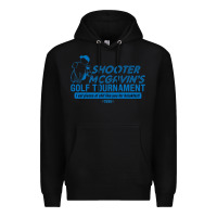 Black shooter mcgavin's golf tournament Premium Hoodie - linhVisuals