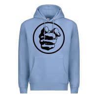 Colony Blue cool-grand-funk-railroad-pointing-finger-merch Premium Hoodie - linhVisuals