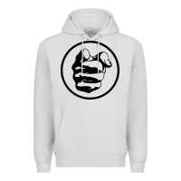 Dove Grey cool-grand-funk-railroad-pointing-finger-merch Premium Hoodie - linhVisuals