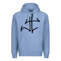 Colony Blue cool-james-hetfield-autograph-merch Premium Hoodie - linhVisuals