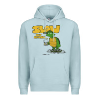 Blue Mist slow but mellow crazy Premium Hoodie - linhVisuals
