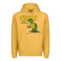 Mustard slow but mellow crazy Premium Hoodie - linhVisuals