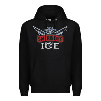 Black smirnoff ice Premium Hoodie - linhVisuals