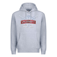 Heather Grey smirnoff ice Premium Hoodie - linhVisuals