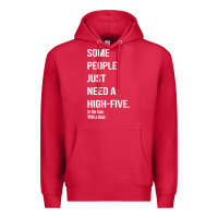 Cardinal some people need a high five Premium Hoodie - linhVisuals