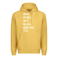 Antique Gold some people need a high five Premium Hoodie - linhVisuals