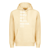 Pina Colada some people need a high five Premium Hoodie - linhVisuals