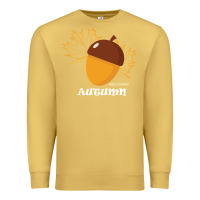 Antique Gold Welcome Autumn Premium Sweatshirt - Bettercallsaul