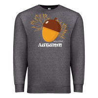 Charcoal Heather Welcome Autumn Premium Sweatshirt - Bettercallsaul