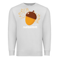 Dove Grey Welcome Autumn Premium Sweatshirt - Bettercallsaul