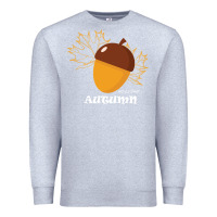 Heather Grey Welcome Autumn Premium Sweatshirt - Bettercallsaul