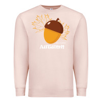 Pale Pink Welcome Autumn Premium Sweatshirt - Bettercallsaul