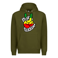 Army Green dirty heads best reggae Premium Hoodie - linhVisuals