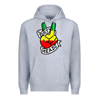 Heather Grey dirty heads best reggae Premium Hoodie - linhVisuals