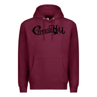 Burgundy cypress best punk Premium Hoodie - linhVisuals