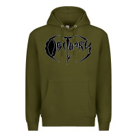 Army Green obituary best of metal Premium Hoodie - linhVisuals