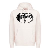 Pale Pink obituary best of metal Premium Hoodie - linhVisuals