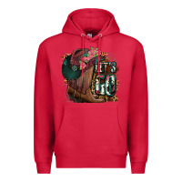Cardinal Let's Go Premium Hoodie - Jasminsmagicworld