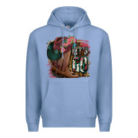 Colony Blue Let's Go Premium Hoodie - Jasminsmagicworld