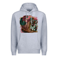 Heather Grey Let's Go Premium Hoodie - Jasminsmagicworld