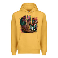 Mustard Let's Go Premium Hoodie - Jasminsmagicworld