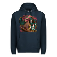 Navy Let's Go Premium Hoodie - Jasminsmagicworld