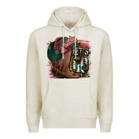 Oatmeal Heather Let's Go Premium Hoodie - Jasminsmagicworld