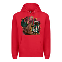 Red Let's Go Premium Hoodie - Jasminsmagicworld