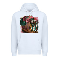 White Let's Go Premium Hoodie - Jasminsmagicworld