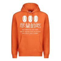Carrot spirited away no face Premium Hoodie - linhVisuals