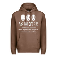 Chestnut spirited away no face Premium Hoodie - linhVisuals