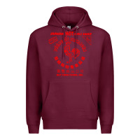 Burgundy sriracha sauce Premium Hoodie - linhVisuals