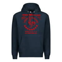 Navy sriracha sauce Premium Hoodie - linhVisuals