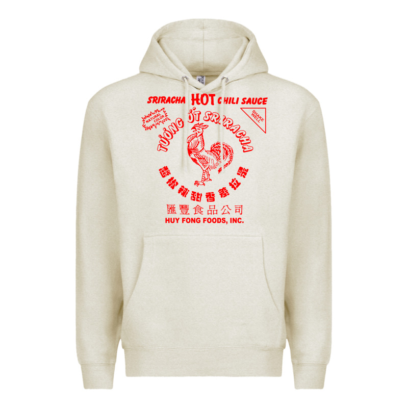 Sriracha Sauce Premium Hoodie by linhVisuals | Teevron