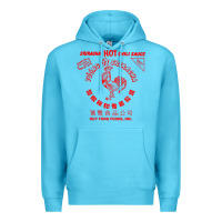 Ocean Blue sriracha sauce Premium Hoodie - linhVisuals