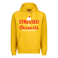 Lemon stressed is desserts spelled backwards Premium Hoodie - linhVisuals