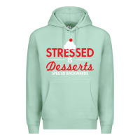 Seafoam stressed is desserts spelled backwards Premium Hoodie - linhVisuals