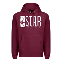 Burgundy star laboratories Premium Hoodie - linhVisuals