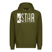 Army Green star labs team Premium Hoodie - linhVisuals