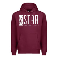 Burgundy star labs team Premium Hoodie - linhVisuals